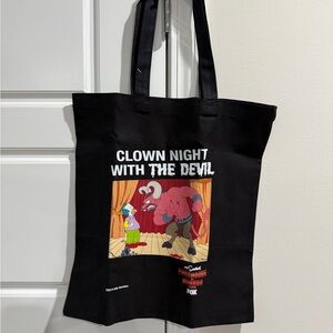 The Simpsons 2025 Treehouse of Horror Krusty the Clown Tote